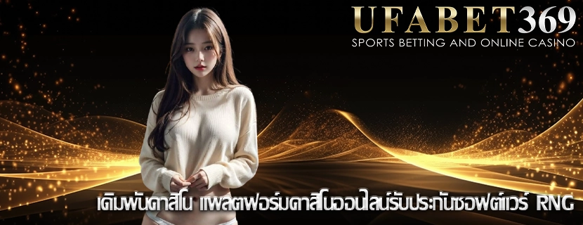 เดิมพันคาสิโน แพลตฟอร์มคาสิโนออนไลน์รับประกันซอฟต์แวร์ RNG
